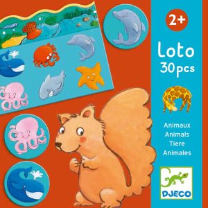Loto 30 pièces animaux – DJECO