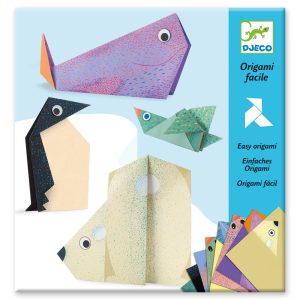 Origami facile les animaux polaires – DJECO