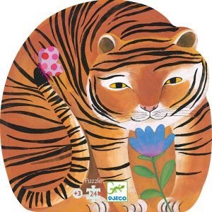 Puzzle 24 pièces la balade du tigre – DJECO