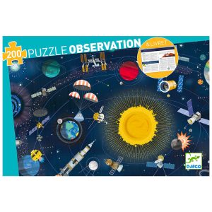 Puzzle d&rsquo;observation 200 pièces l&rsquo;espace – DJECO