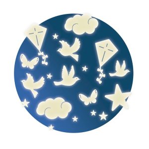 Stickers mural phosophorescents dans le ciel – DJECO