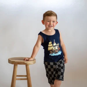 débardeur bébé garçon pirate