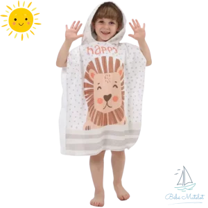 Poncho de bain - Tout en couleur