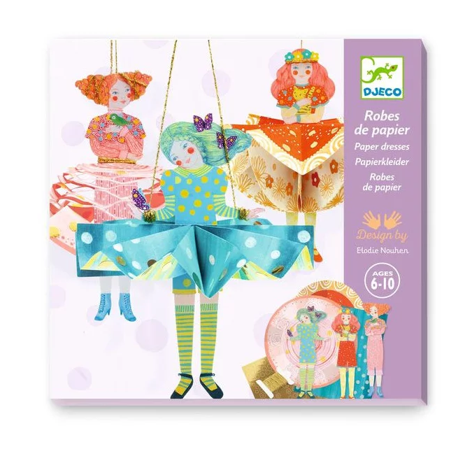 PAPIER CREATIF ROBE PAPIER – DJECO