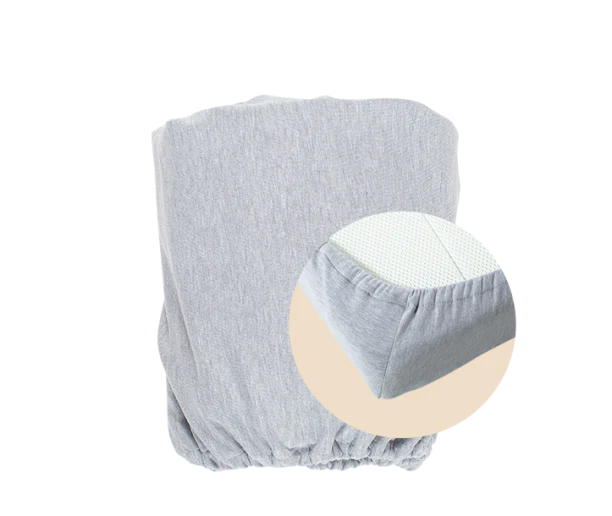 Drap-housse | 60 x 120 | Jersey Gris Chiné