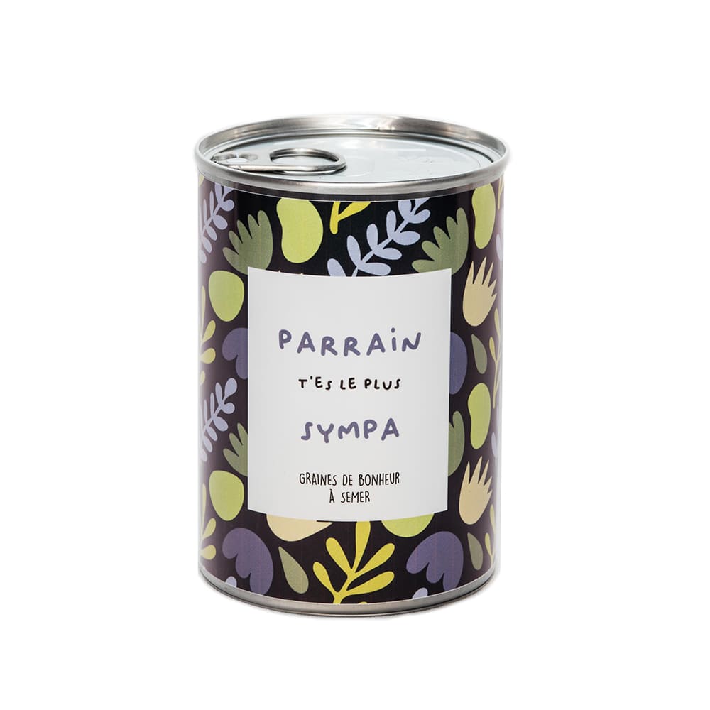 Graines de bonheur à semer – Parrain t’es le plus sympa – MAUVAISES GRAINES