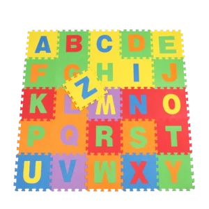 Tapis puzzle 'Alphabet' en mousse 13 pièces - EVA