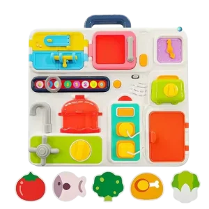 Tableau d'activités sensorielles avec effets sonores et lumineux   – HUANGER