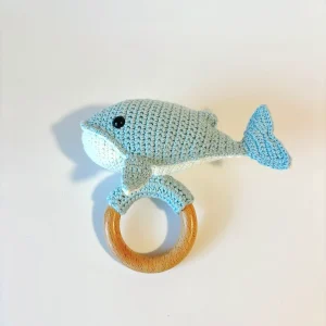 Hochet Baleine en crochet