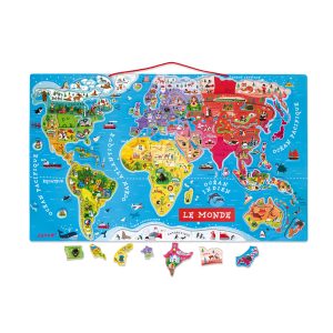 Puzzle monde magnétique – JANOD
