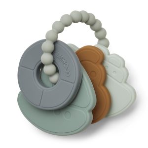 Trousseau de dentition en silicone richard peppermint multi mix – LIEWOOD