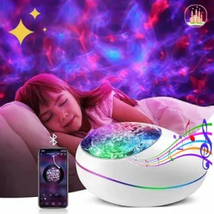 Lampe veilleuse | Projecteur de galaxie DreamWave™