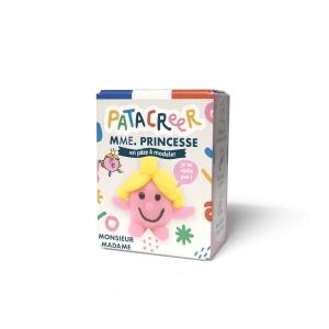 KIT MME PRINCESSE À FABRIQUER EN PÂTE À MODELER