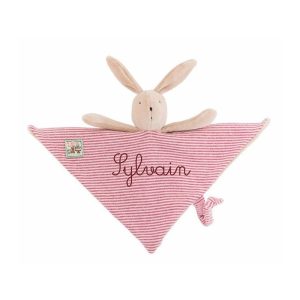 Doudou Sylvain à broder – La grande famille – MOULIN ROTY