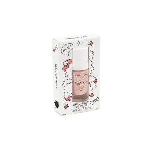 Vernis enfant Peachy pêche pailletté – NAILMATIC