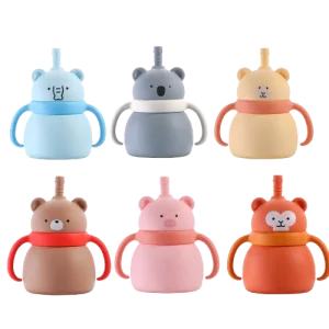 Gobelet en silicone avec poignée