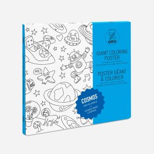 Poster à colorier cosmos – OMY