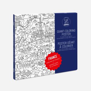 Poster à colorier France – OMY