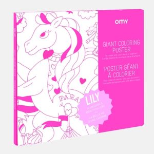 Poster à colorier Lily – OMY