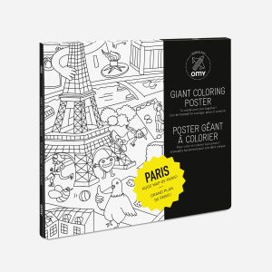 Poster à colorier Paris – OMY