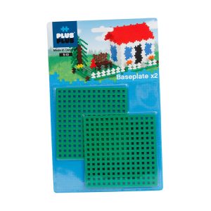 2 bases de construction 12×12 cm – PLUS PLUS