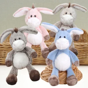 Peluche animaux-|Barnabé|-Âne