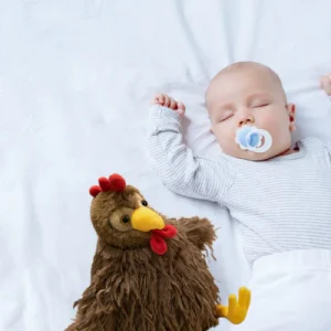 Peluche animaux-|Coco|-Poulet