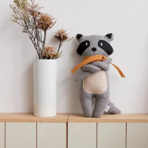 Peluche bebe-|LaPetiteFerme|-Raton Laveur