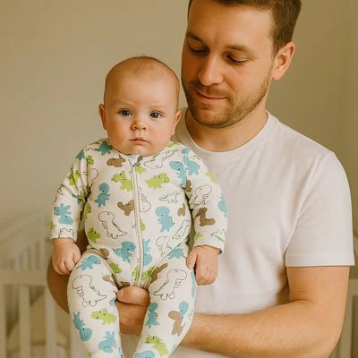 Pyjama Bebe en Coton Bio | DouxSommeil™ – Image 2