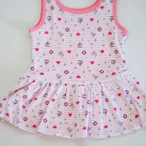 Robe bébé fille réversible