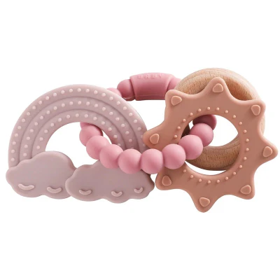 Anneau de dentition bébé silicone | Petit Ludo™ – Image 4