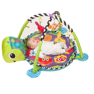Tapis d'éveil + 30 balles colorées - Tortue