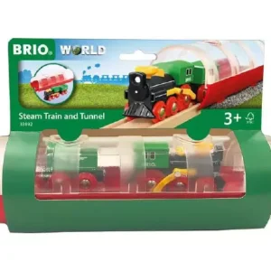 TRAIN VAPEUR TUNNEL – BRIO