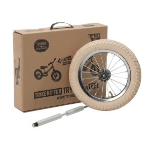 Kit 2 en 1 tricycle blanc – TRYBIKE