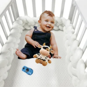 Tresse de lit-|Pare-Chocs|-Blanche