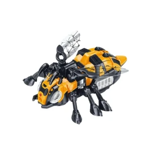 Abeille télécommandée avec lumière, son et spray - ORANGE