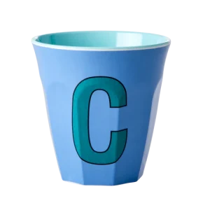 Verre Alphabet C Bleu – RICE