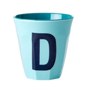 Verre Alphabet D Bleu – RICE
