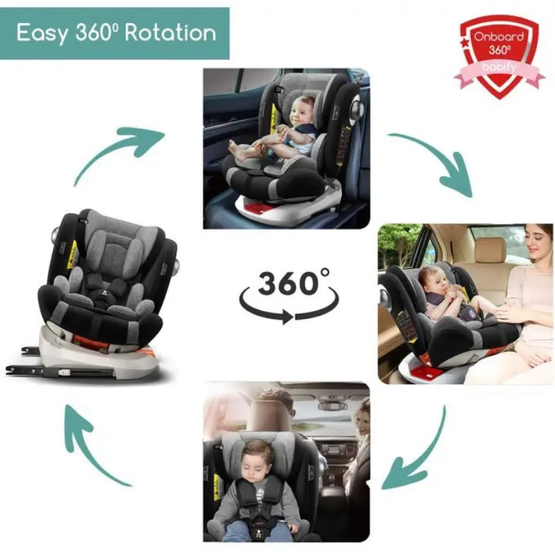 Siège auto rotatif Isofix – Burbay – Image 4