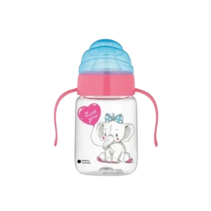 Tasses d'apprentissage à bec souple - ROSE