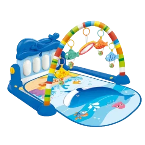 Tapis d'éveil gym et piano - Dauphin Bleu