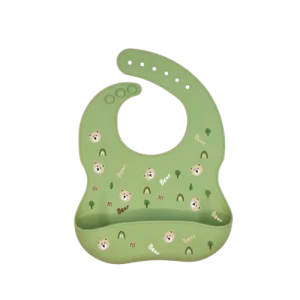 Bavoir en silicone - OURS