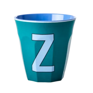 Verre Alphabet Z Bleu – RICE
