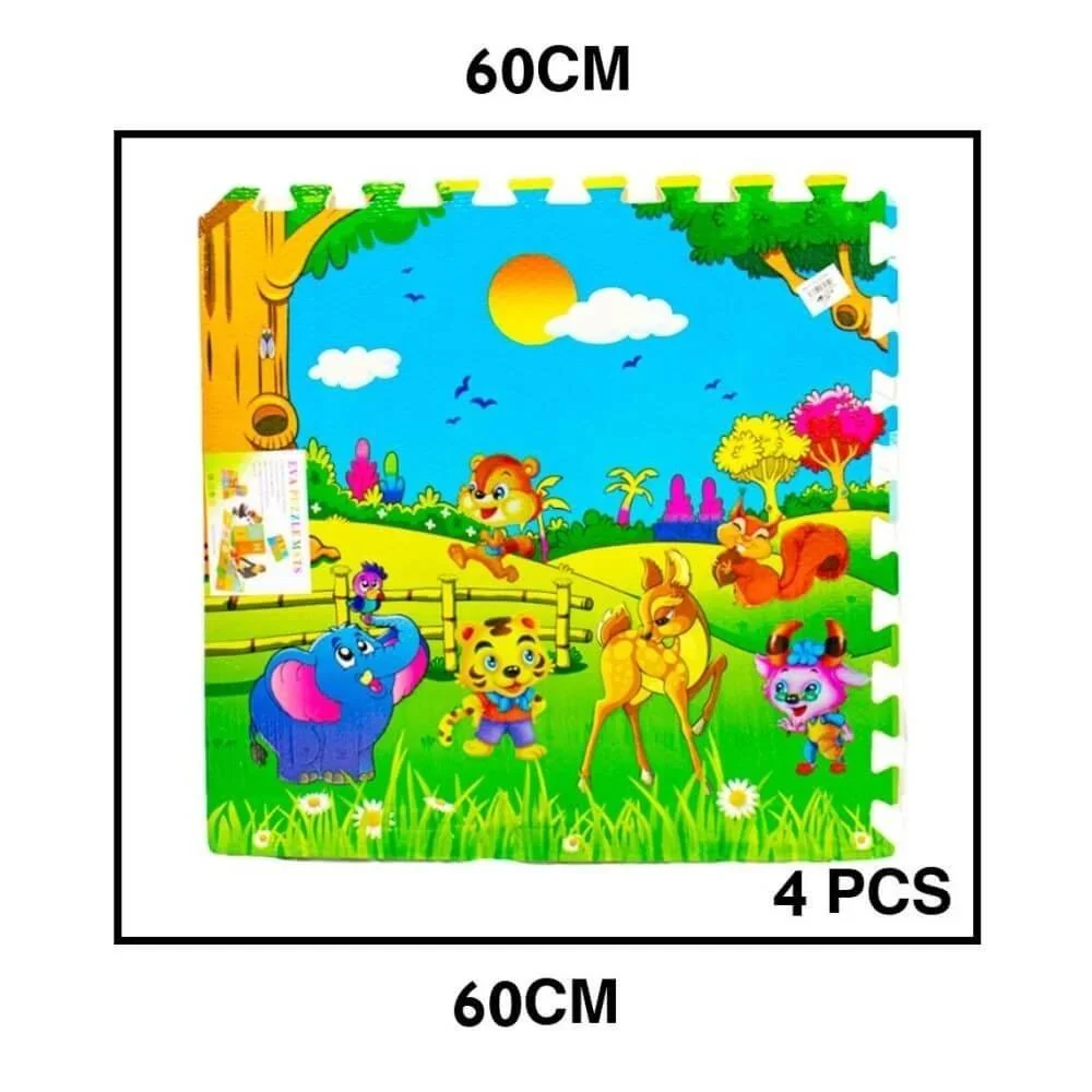 Tapis puzzle ' Animaux ' en mousse - EVA – Image 6