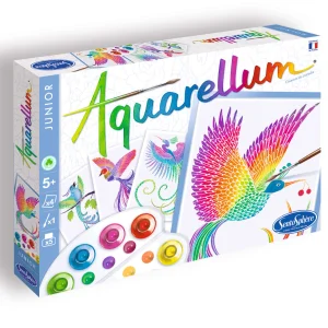 AQUARELLUM JUNIOR OISEAUX DE PARADIS