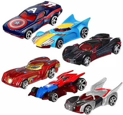 Jouet de voiture de course en alliage pour enfants - Avengers Anime – Image 2