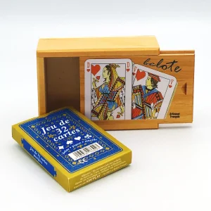 Belote boîte en bois – Artisans du Jura