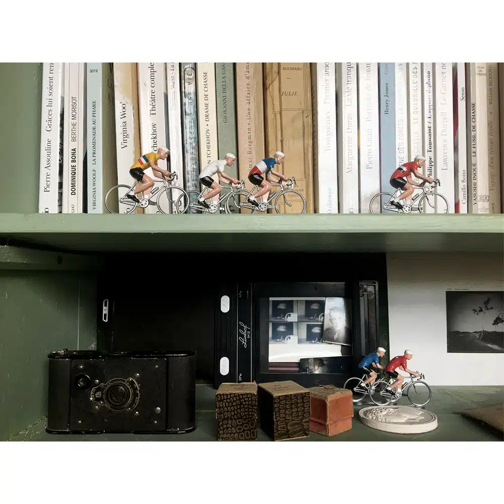 Petit Cycliste Rouleur blanc – Bernard & Eddy – Image 6