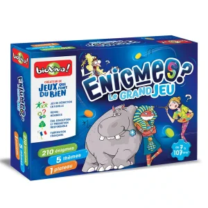 Enigmes – Le grand jeu – Bioviva