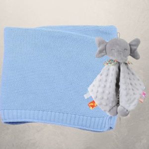 Cadeau pour nouveau né | Éléphant gris